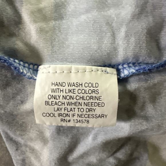 VINEYARD VINES Womens Dress Small Blue Striped Maxi Beach Cover Up Summer Preppy - Picture 7 of 11